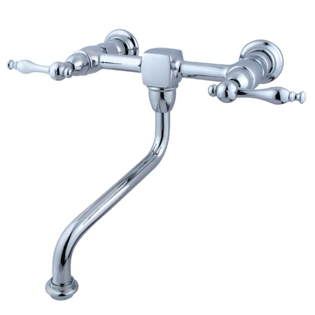 Heritage KS1211NL Wall Mount Bathroom Faucet KS1211NL